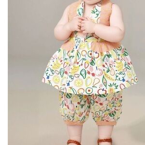 Stella McCartney Kids Vibrant Fruit Print Set